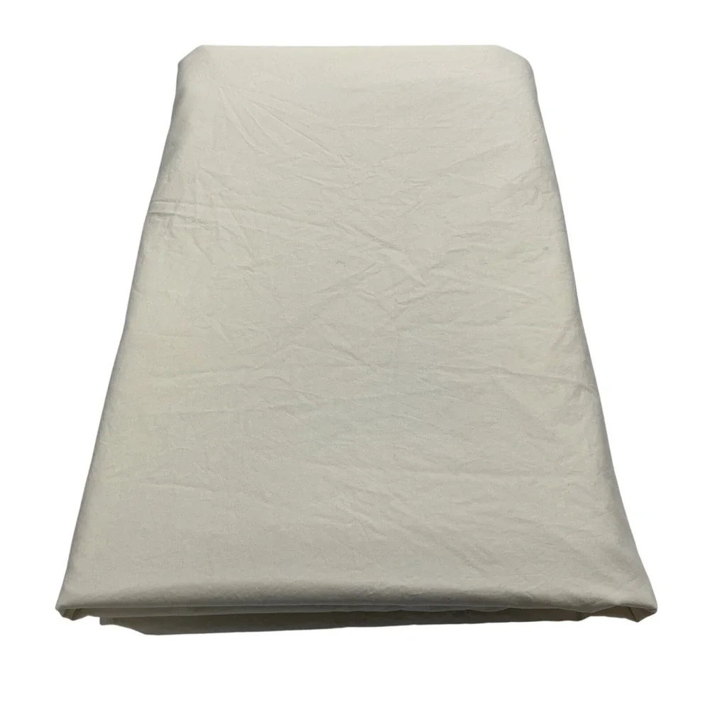 Brooklinen Duvet Cover Ivory White Queen 100% Cotton Percal Classic Comfort